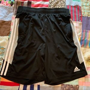 Adidas Boys Shorts. Large.